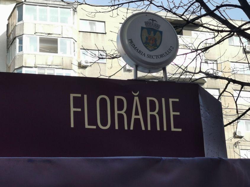 Pe 12 ianuarie, poliția sectorului 2 a închis o florărie care opera de 40 de ani pe Calea Moșilor. Foto: Miriam Țepeș
