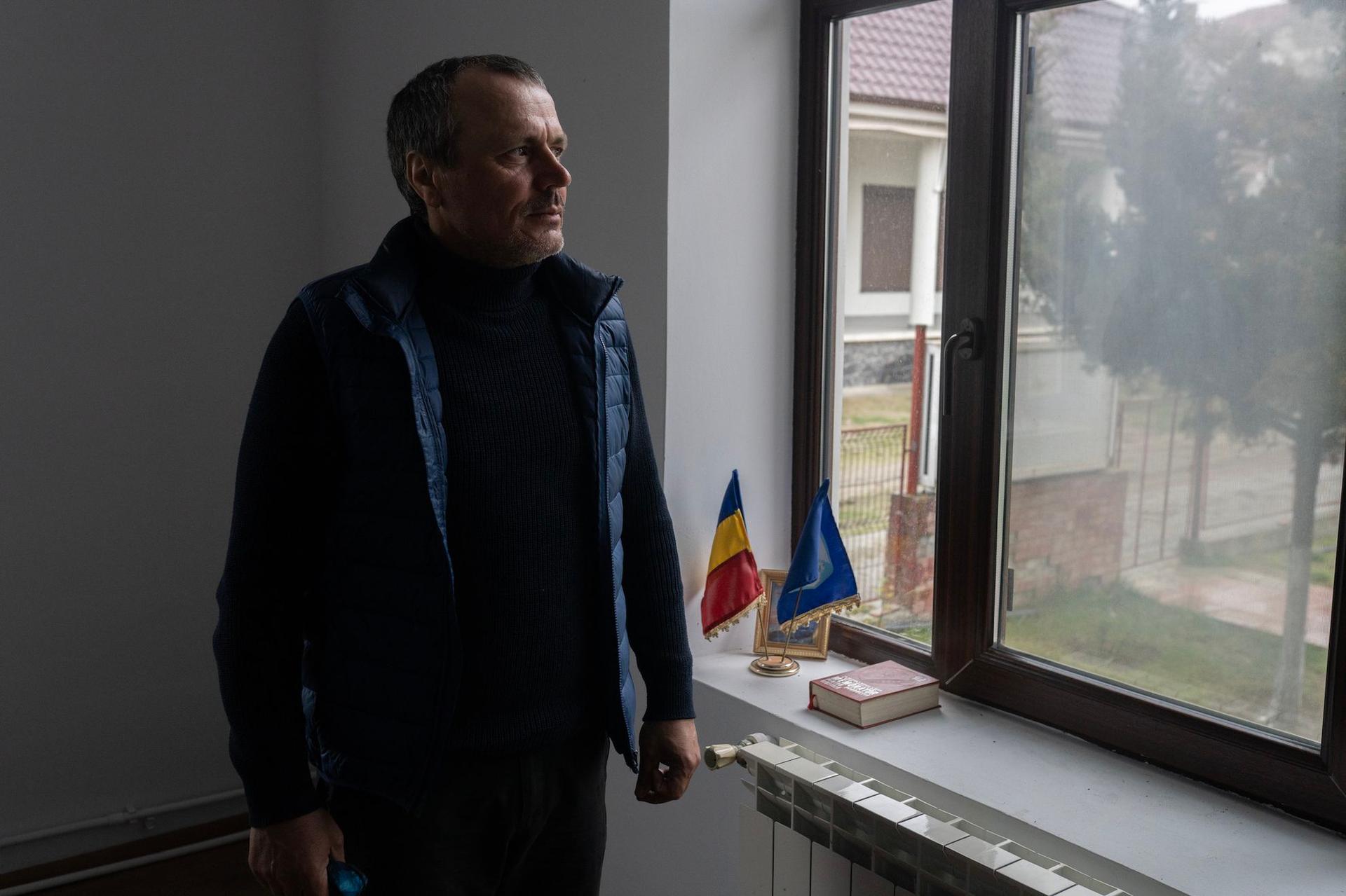 Valentin Sidorencu, mayor of Sfântu Gheorghe, is in his third term of office. Photo: Andreea Câmpeanu