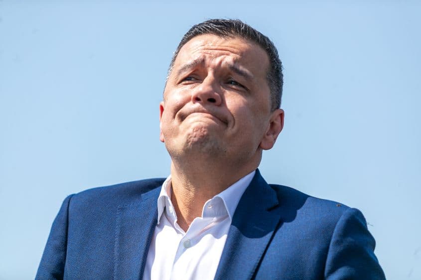 Sorin Grindeanu, actual lider PSD și președinte al Camerei Deputaților, a fost ministru al Transporturilor încă de la începutul negocierilor privind PNRR. Foto: Inquam Photo/Virgil Simonescu