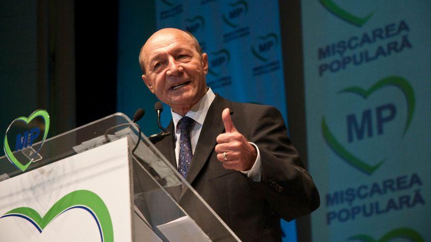 Traian Băsescu. Foto: Lucian Muntean