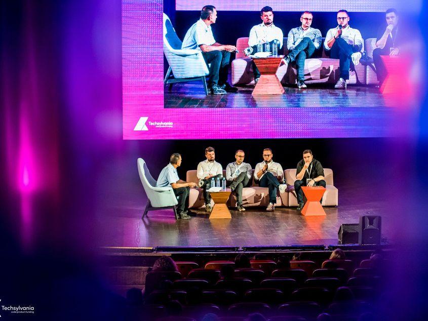 Imagine de la o dezbatere din cadrul Techsylvania. Foto: DA Studio