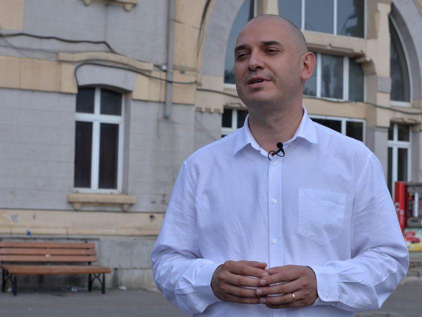 Radu Mihaiu, noul primar al Sectorului 2. Foto: Lucian Muntean