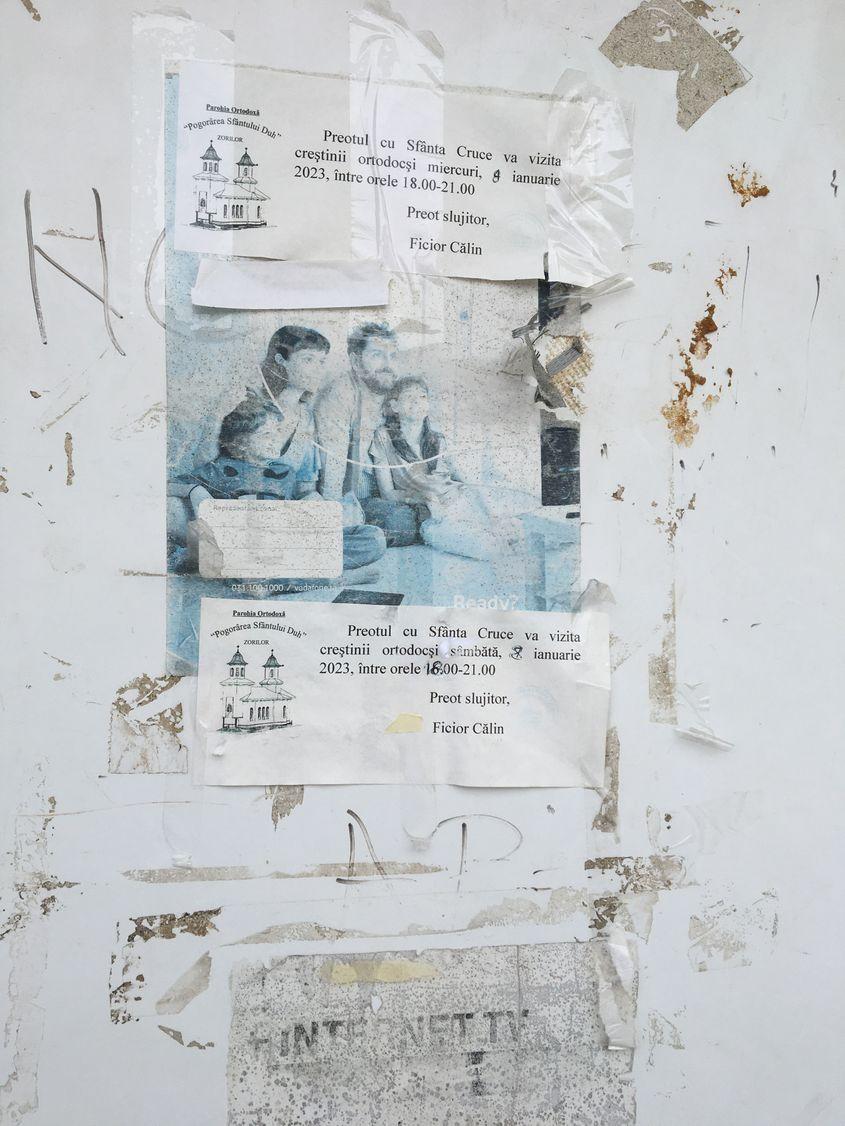 Fotografii dintr-una din clădirile construite de Traian Onuc în Cluj-Napoca. Foto: Bianca Felseghi