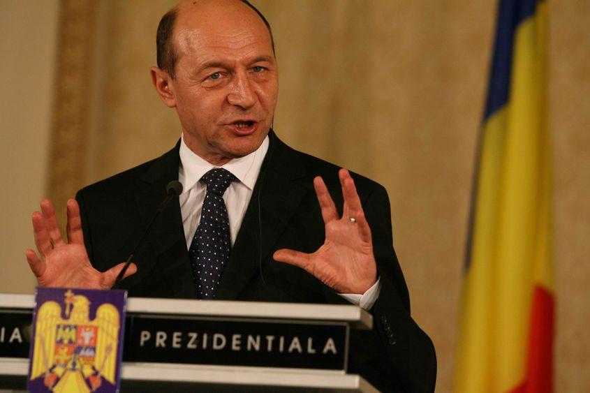 Traian Băsescu. Foto: Lucian Muntean