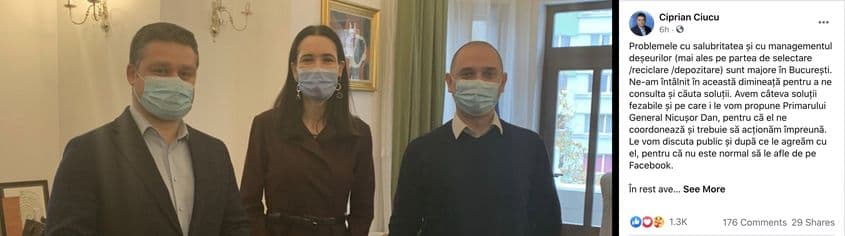 Sursă Foto: Pagina de Facebook a primarului Sector 6, Ciprian Ciucu.