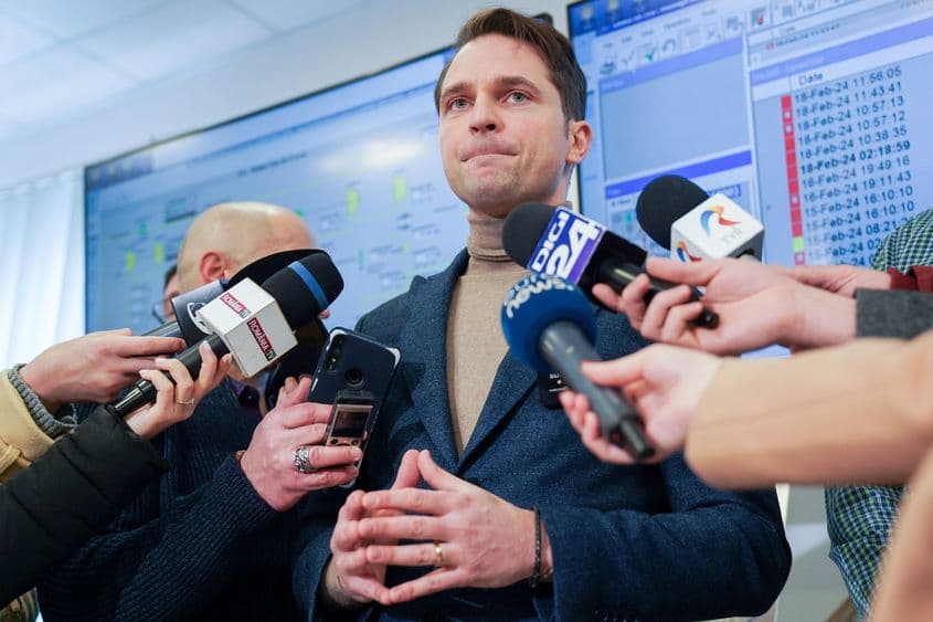 Sebastian Burduja, ministru al Energiei în cabinetul Ciolacu. FOTO: SAUL POP / INQUAM PHOTOS