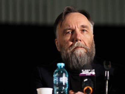 Ideologul rus Aleksandr Dughin, la București. Foto: Lucian Muntean