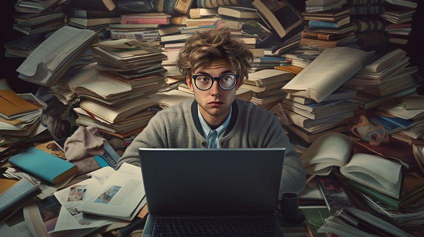 Un singur cercetător poate publica zeci de articole pe an în acest sistem, față de doar câteva în sistemul clasic. Ilustrație: Midjourney