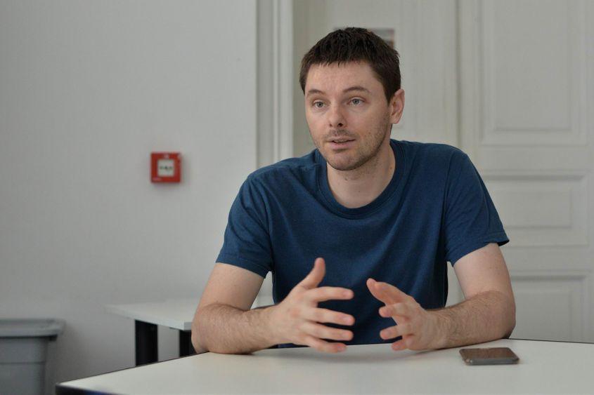 Herpetologul Tiberiu Sahlean. Foto: Lucian Muntean