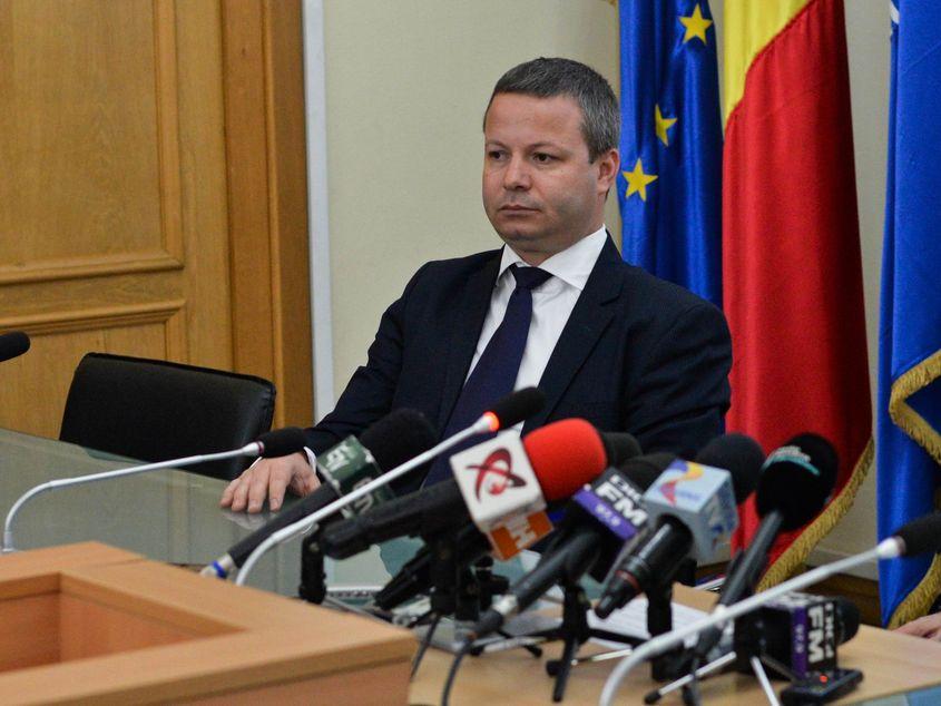 Gabriel Liviu Ispas, secretar de stat la Ministerul Educației, este membru fondator al Academiei de Științe ale Securității Naționale (ASSN), din care a demisionat în 2016. Foto: Lucian Muntean