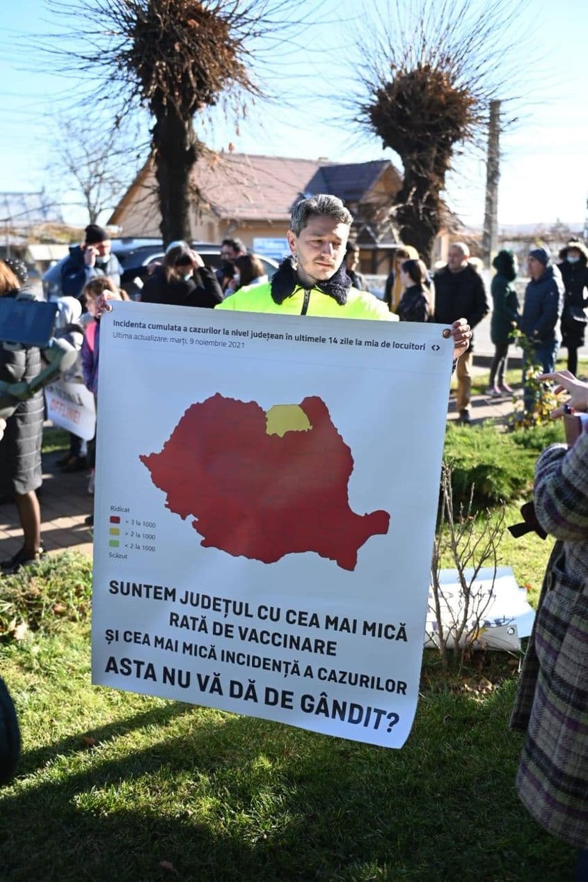 Marius Cârneală, unul dintre organizatorii protestelor de la Suceava