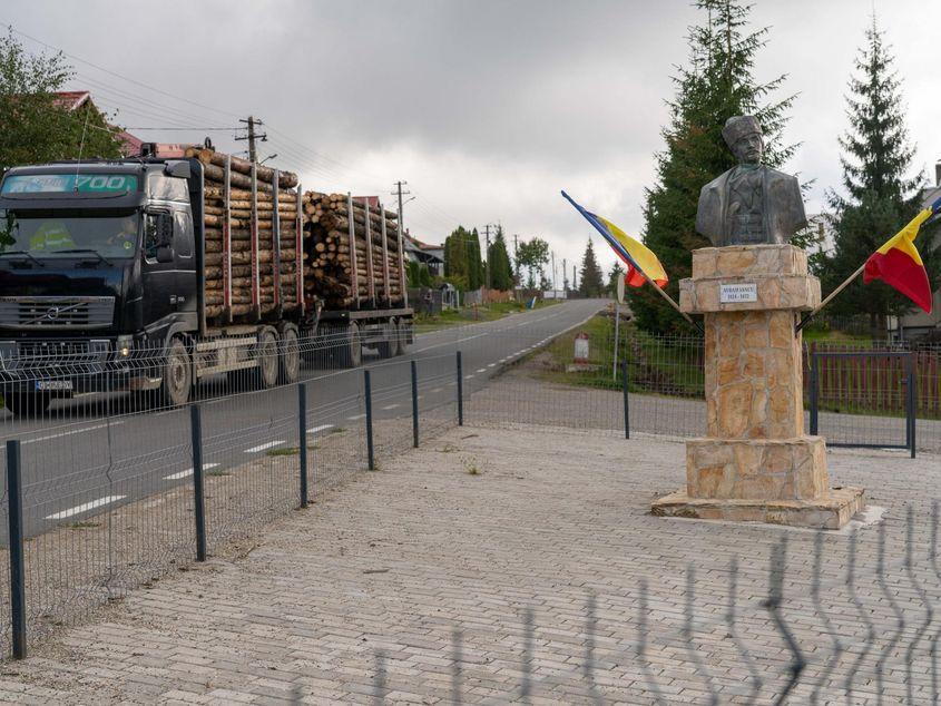 Centrul comunei Beliș.
Foto: Raul Ștef