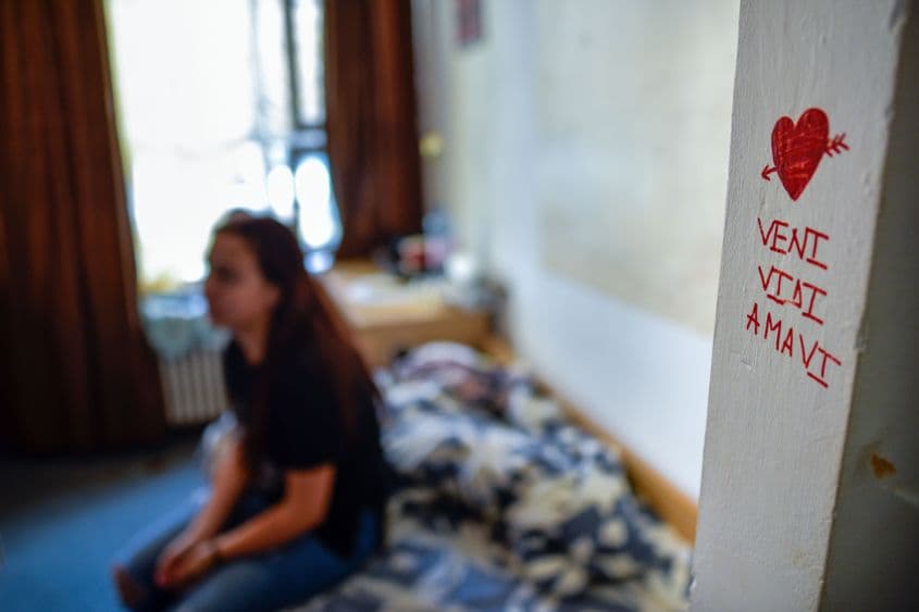 Căminele din complexul Grozăvești din București. Inquam Photos / Raul Stef