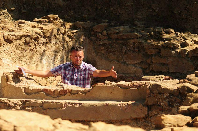 Arheologul Ovidiu Țentea. Foto: arhiva personală.