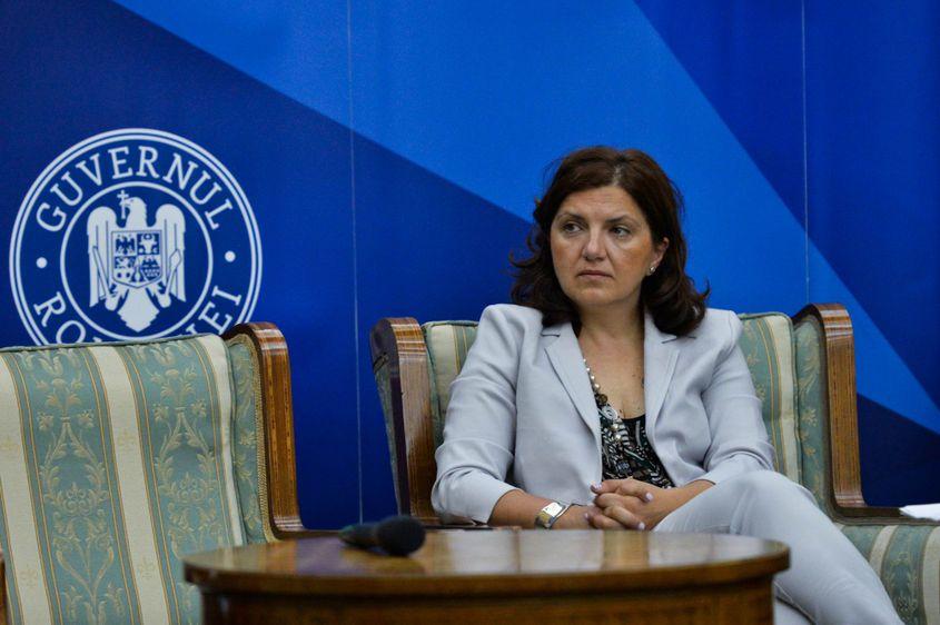 Raluca Prună, în timpul mandatului său de ministru al Justiției.
