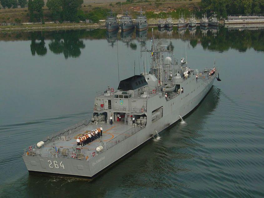 Corvetă ce poate purta până la 21 de torpile. sursa: navy.ro