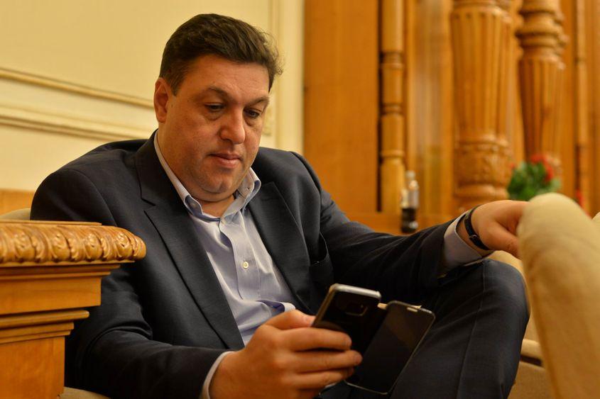 Şerban Nicolae este preşedintele Comisiei juridice din Senat. Foto: Lucian Muntean