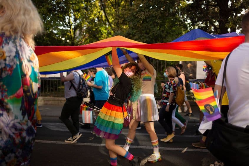 Love is love. Foto: Diana Iorgulescu /FB/Asociația Accept