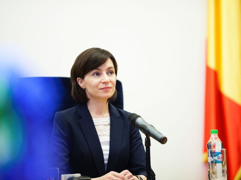 Partidul Acțiune și Solidaritate (PAS), fondat de Maia Sandu în 2015, a câștigat alegerile parlamentare anticipate din Republica Moldova. Foto: Inquam Photos / Cornel Putan