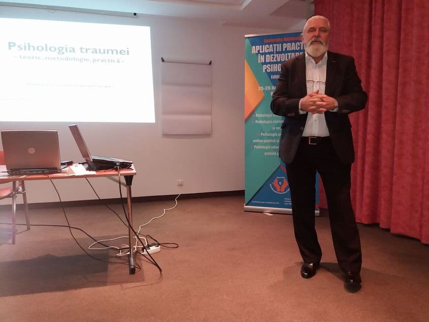 Președintele Colegiului Psihologilor din România, Edmond Cracsner. foto: Facebook/Edmond Cracsner