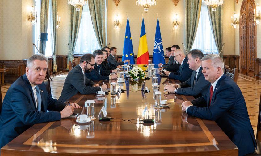 Delegația UDMR la Cotroceni. Foto: Administrația Prezidențială
