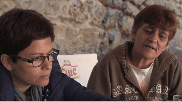 Marion s-a reîntors în 2014 la mama ei biologică, pentru a clarifica trecutul (captură video).