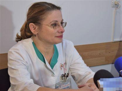 Valentina Morcov, Şefa Secţiei de Boli Infecţioase de la Spitalul Judeţean din Botoșani. Sursa: stiri.botosani.ro