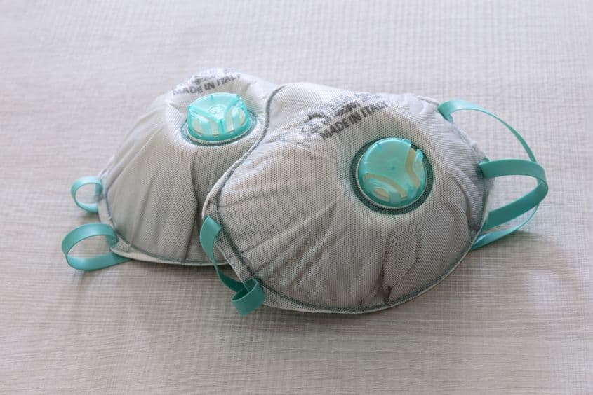 Măști FFP3. Foto: Chiara Zeni - Dreamstime.com