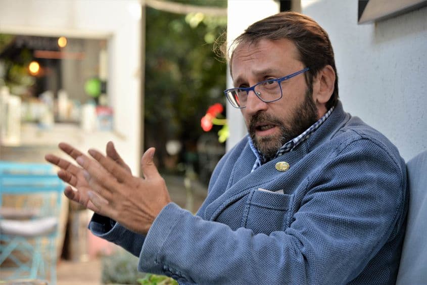 Radu Rughiniș încearcă să impună, prin asociația lui, un cod etic al căutătorilor de trufe. Foto: Lucian Muntean