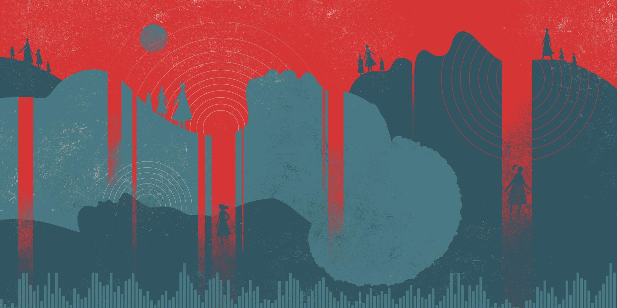 Femicidul este definit în sens larg ca fiind uciderea unei femei sau a unei fete din cauza sexului său. Ilustrație de Louiza Karageorgiou