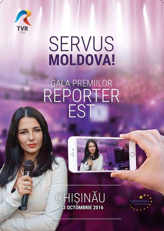 Afișul Galei organizate de TVR Cluj, la Chișinău. Foto: Pagina de Facebook a instituției