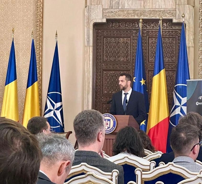 George Bara la Cotroceni, aprilie 2026. Foto: LinkedIn