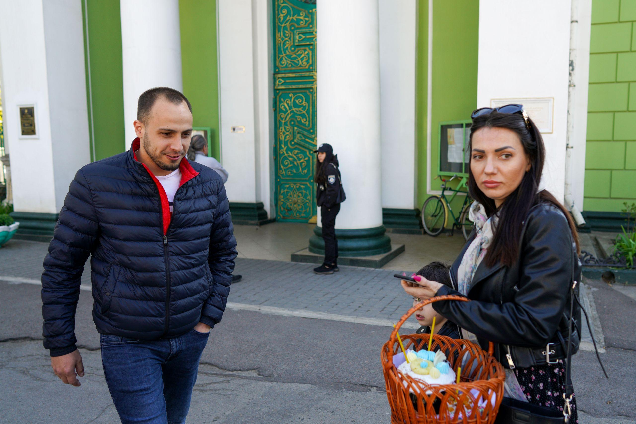 Sasha și soția lui. Foto: Raul Ștef