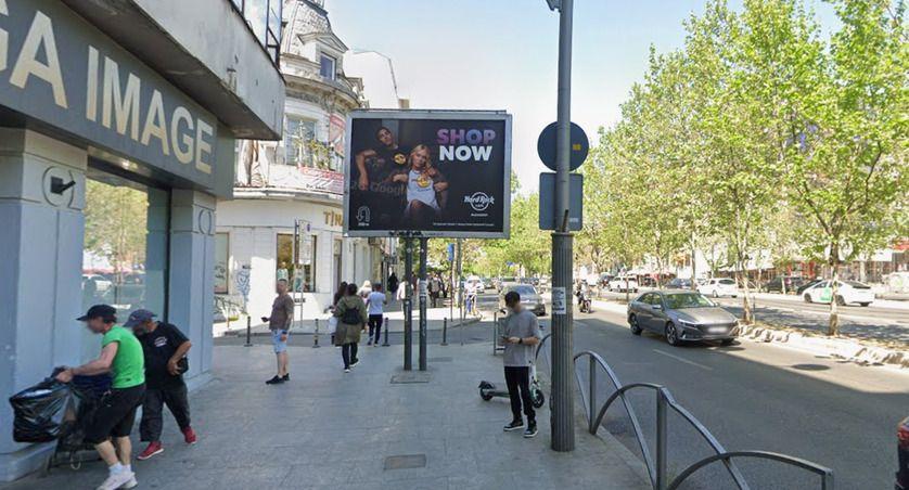 Panou publicitar, Blvd. I.C. Brătianu.
Foto: Google Maps