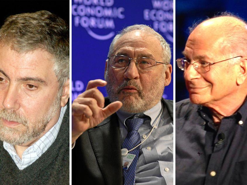 Paul Krugman, Joseph Stiglitz și Daniel Kahneman, trei dintre laureații Nobelului pentru Economie, nu întrunesc criteriile de profesorat în România.