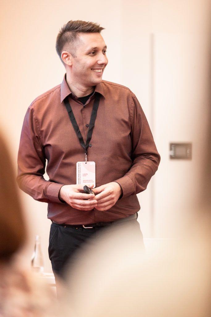 Laszlo Bodor, cofondator al Asociației Envision, ce a adus GT în România. Foto din arhiva personală