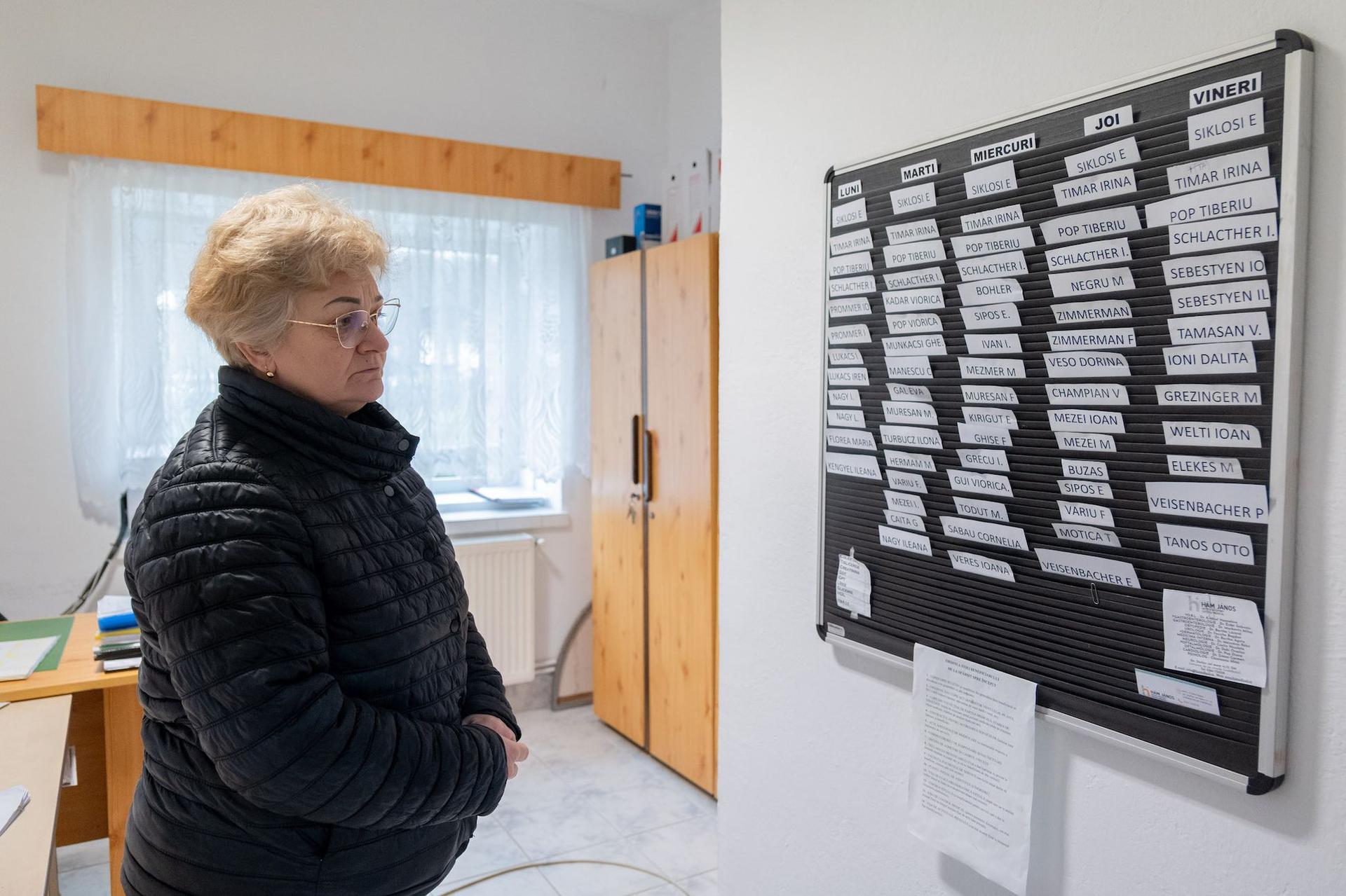 Beneficiarii Centrului de îngrijiri a bătrânilor din Beltiug, Satu Mare Foto: Raul Ștef