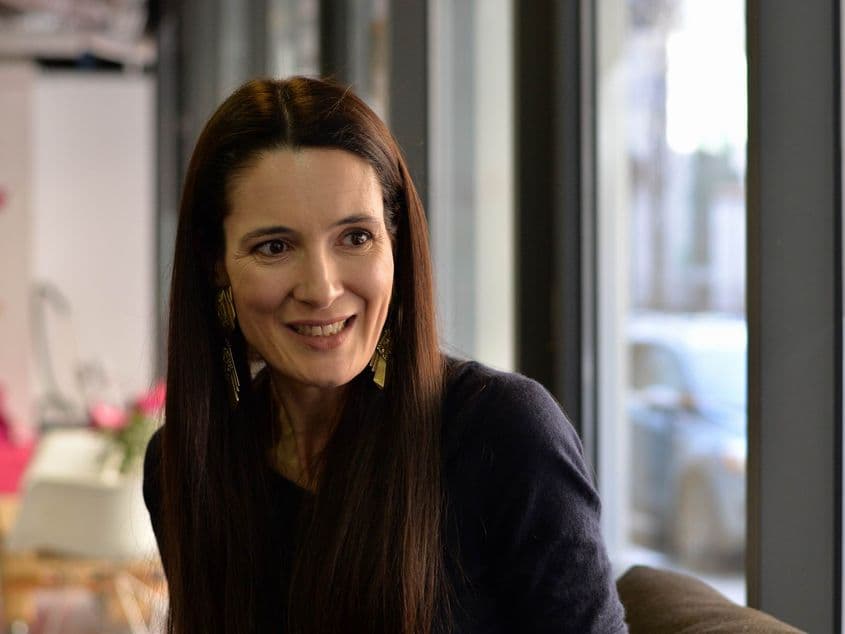 Clotilde Armand s-a stabilit definitiv în România în 2013. Foto: Lucian Muntean