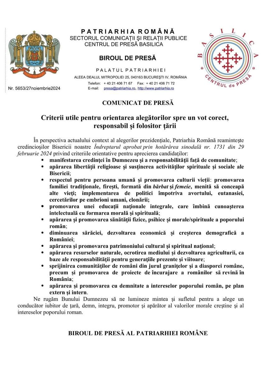 Documentul a revenit la viață în aceste zile, fiind folosit ca unealtă de influențare a votului din turul al 2-lea în sprijinul candidatului independent Călin Georgescu.