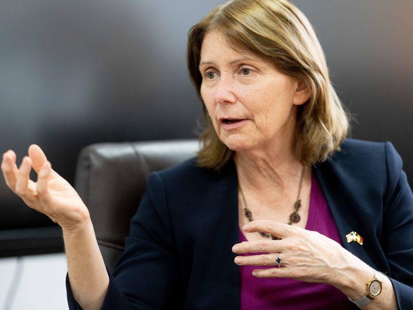 Kathleen Kavalec, ambasadoarea SUA în România, Foto: Raul Ștef