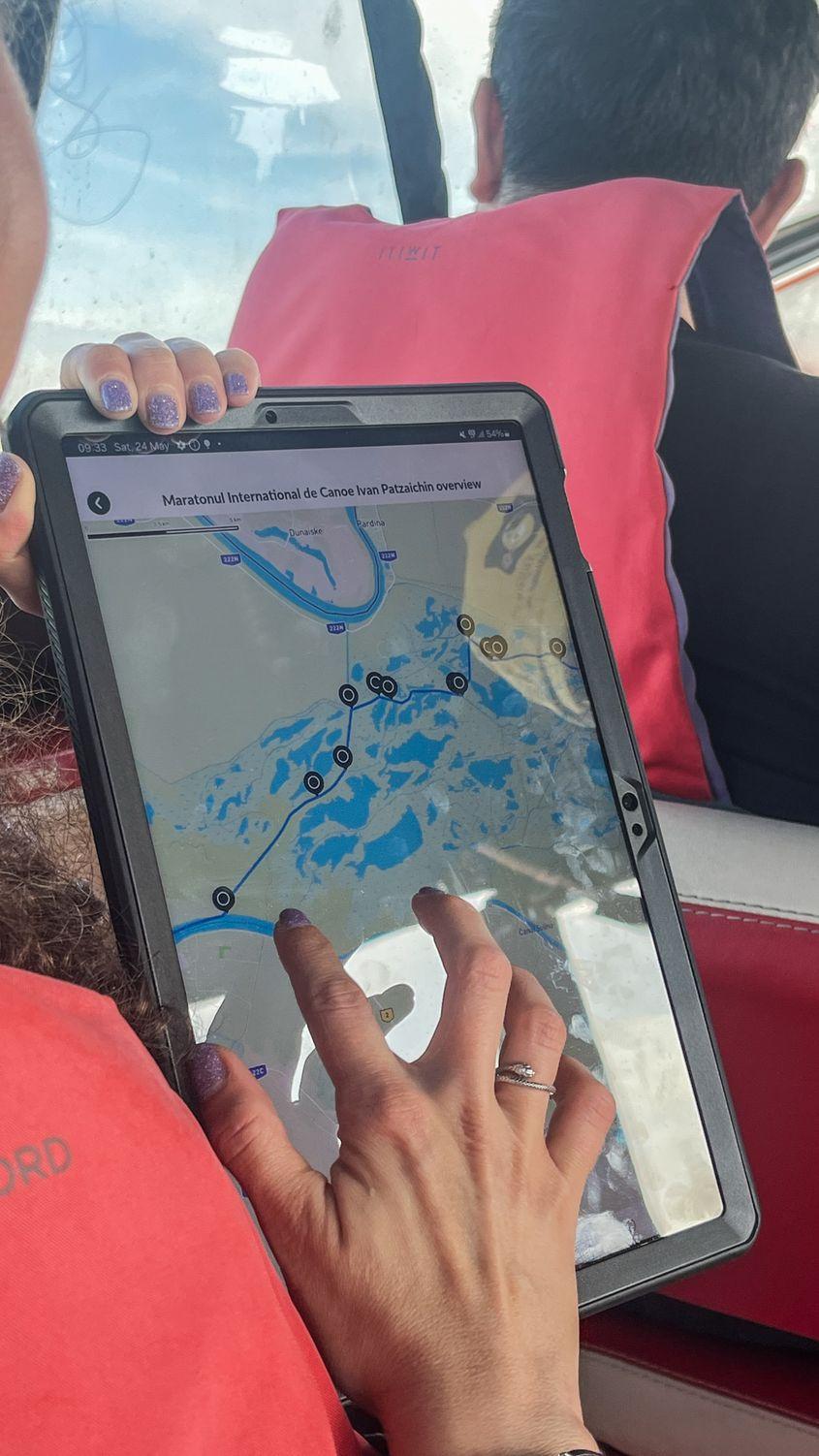 Aplicația delta lui Ivan. Foto: Cristina Foarfă