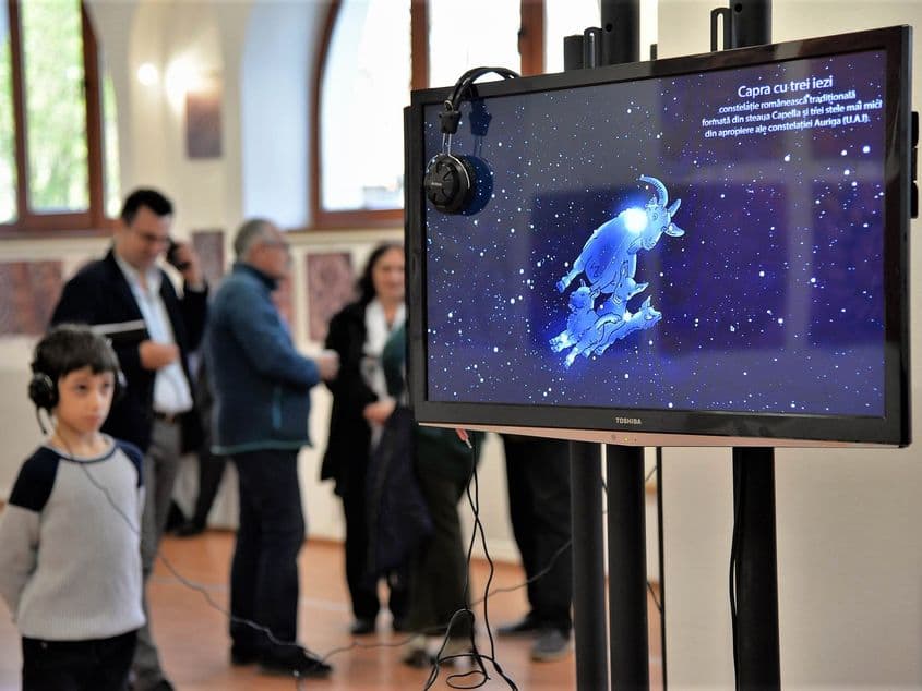 "Constelații românești tradiționale" − expoziție digitală la Muzeul Național al Satului. Fotografii: Lucian Muntean