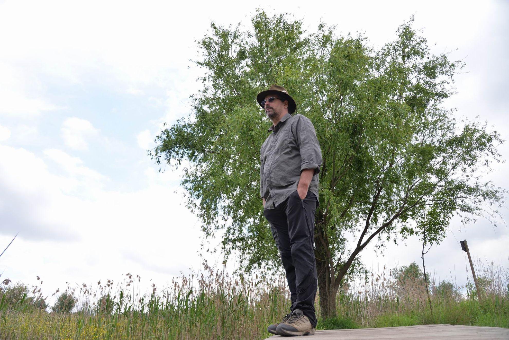 Florin Stoican președintele asociației Parcul Natural Văcărești. Foto Lucian Muntean