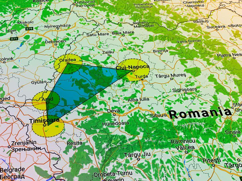 Unul dintre primele proiecte ale Patrulateralei este conectarea celor patru oraşe prin căi ferate de mare viteză. (Grafică: Cosmin Creţ)