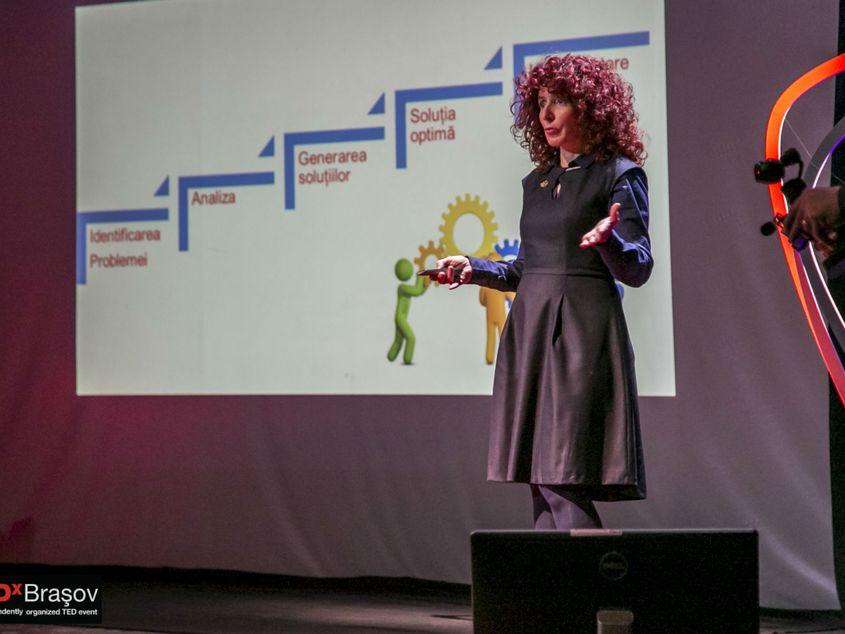Manuela Prajea, la TEDx Brașov.