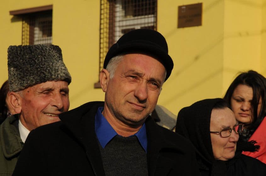 Nicolae Rad, unul dintre liderii informali ai sătenilor.