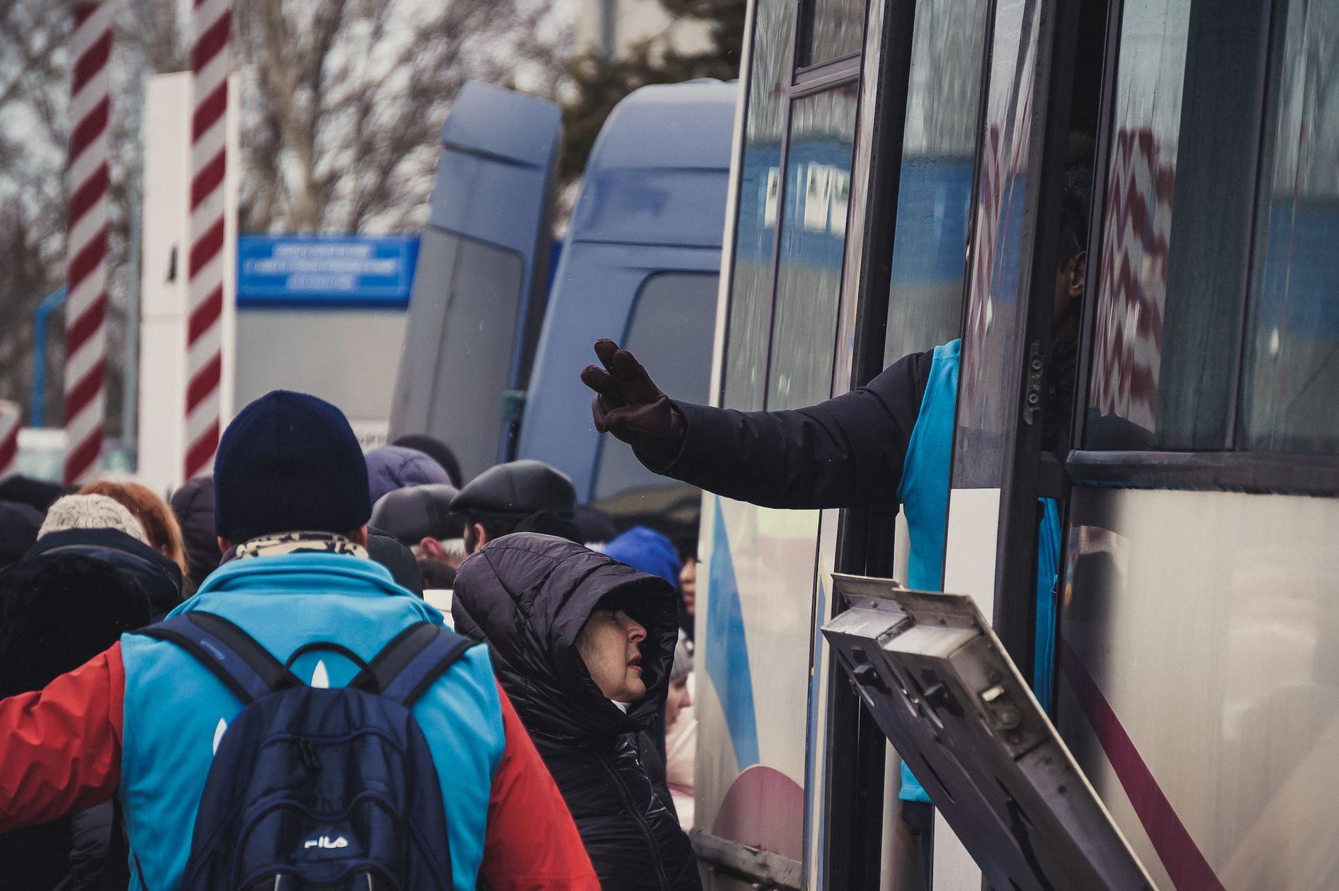 <meta charset="utf-8">Refugiați ucraineni la Palanca, Republica Moldova. Foto: Ioana Epure