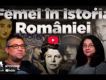 Influența femeilor în istoria României. De la Cocuța Vogoride la Elena Ceaușescu. Colecționarul de Istorie: invitată, Alina Pavelescu