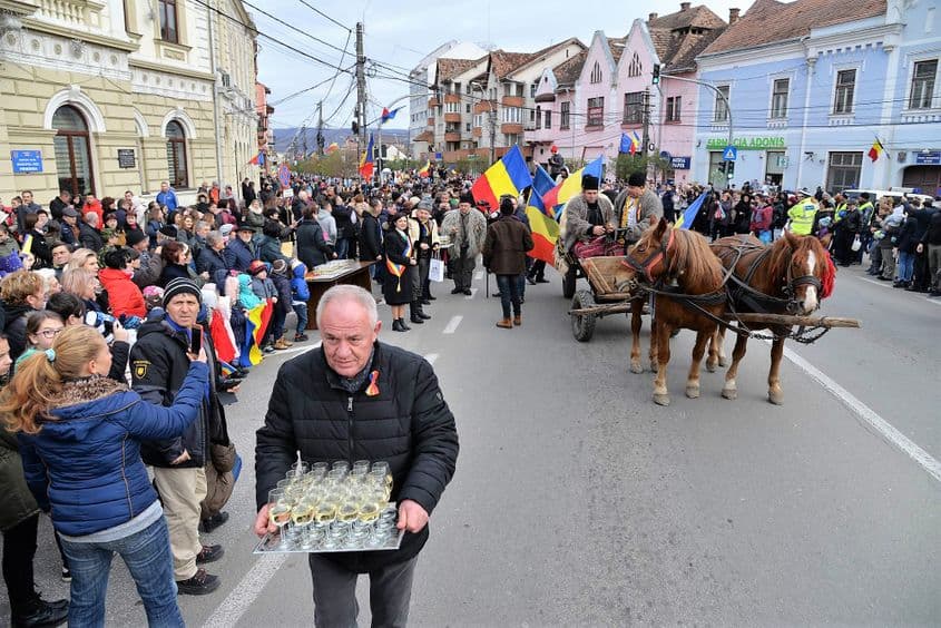 Peste tot, maramureșenii au fost primiți cu căldură.
