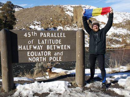 Din Alaska în Țara de Foc. Povestea românului care străbate Americile pe bicicletă